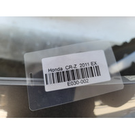 Honda CR-Z CRZ 11-12 Front Bumper Cover Assembly Silver, 04711-SZT-A90ZZ, E030, OEM, 2011, 2012