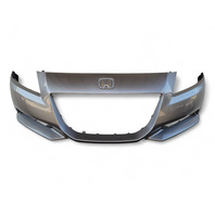 Honda CR-Z CRZ 11-12 Front Bumper Cover Assembly Silver, 04711-SZT-A90ZZ, E030, OEM, 2011, 2012