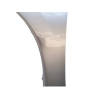 Honda CR-Z CRZ 11-16 Fender Front Left/Driver Side, Silver Metallic, 60260-SZT-G90ZZ, E030, OEM, 2011, 2012, 2013, 2014, 2015, 2016