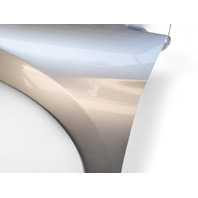 Honda CR-Z CRZ 11-16 Fender Front Left/Driver Side, Silver Metallic, 60260-SZT-G90ZZ, E030, OEM, 2011, 2012, 2013, 2014, 2015, 2016