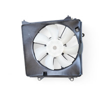 Honda CR-Z CRZ 11-16 A/C Radiator Cooling Fan Set w/ Shroud, E030, OEM, 2011, 2012, 2013, 2014, 2015, 2016