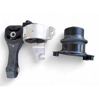 Honda CR-Z CRZ 11-16 Rod Torque, Transmission Mount Set(3), 50822-SZT-003, 50850-SZT-A91, E030, OEM, 2011, 2012, 2013, 2014, 2015, 2016