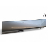Honda CR-Z CRZ 11-12 Rocker Panel Molding Right/Pass Silver, 71800-SZT-G01ZD, E030, OEM, 2011, 2012