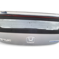 Honda CR-Z CRZ 11-16 Rear Tailgate Trunk Lid Assembly Silver, 68100-SZT-A90ZZ, E030, OEM, 2011, 2012, 2013, 2014, 2015, 2016