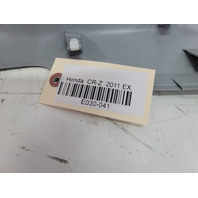 Honda CR-Z 11-12 Front Right Passenger Upper Dashboard Trim Panel Light Gray, 77105-SZT-G01ZA, E030, OEM, 2011, 2012