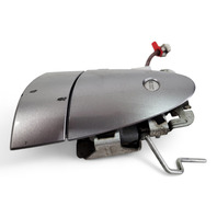Honda CR-Z CRZ 11-12 Exterior Door Handle Front Left/Driver Grey, 72181-SZT-003, E030, OEM, 2011, 2012