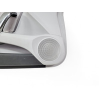 Honda CR-Z CRZ 11-12 Front Door Panel Lining Left/Passenger Black/Gray, 83550-SZT-A12ZA, E030, OEM, 2011, 2012
