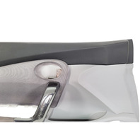 Honda CR-Z CRZ 11-12 Front Door Panel Lining Left/Passenger Black/Gray, 83550-SZT-A12ZA, E030, OEM, 2011, 2012