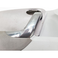 Honda CR-Z CRZ 11-12 Front Door Panel Lining Left/Passenger Black/Gray, 83550-SZT-A12ZA, E030, OEM, 2011, 2012