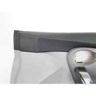 Honda CR-Z CRZ 11 Front Door Panel Lining Right/Passenger Black/Gray, 83500-SZT-A11, E030, OEM, 2011