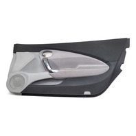 Honda CR-Z CRZ 11 Front Door Panel Lining Right/Passenger Black/Gray, 83500-SZT-A11, E030, OEM, 2011