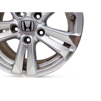 Honda CR-Z CRZ 11-12 Alloy Wheel 10 Spoke 16x6, #1, 42700-SZT-A91, E030, OEM, 2011, 2012