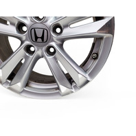 Honda CR-Z CRZ 11-12 Alloy Wheel 10 Spoke 16x6, #4, 42700-SZT-A91, E030, OEM, 2011, 2012