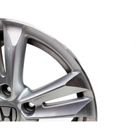 Honda CR-Z CRZ 11-12 Alloy Wheel 10 Spoke 16x6, #4, 42700-SZT-A91, E030, OEM, 2011, 2012