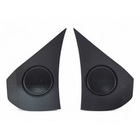 Honda CR-Z CRZ 11-16 Front Door Tweeter Speaker Right/Left Set 77130-SZT-G01ZA, E030, OEM, 2011, 2012, 2013, 2014, 2015, 2016