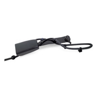 Honda CR-Z CRZ 11-16 Seat Seatbelt Buckle Front Left/Driver Black, 04816-SZT-A01, E030, OEM, 2011, 2012, 2013, 2014, 2015, 2016