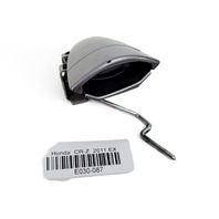 Honda CR-Z CRZ 11-15 Exterior Door Handle Front Right/Passenger Grey, 72141-SZT-G01ZD, E030, OEM, 2011, 2012, 2013, 2014, 2015
