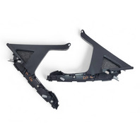 Honda CR-Z CRZ 11-16 Center Console Cover Trim Panel Left/Right Set, 77272-SZT-G01ZA, E030, OEM, 2011, 2012, 2013, 2014, 2015, 2016