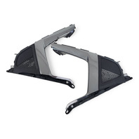 Honda CR-Z CRZ 11-16 Center Console Cover Trim Panel Left/Right Set, 77272-SZT-G01ZA, E030, OEM, 2011, 2012, 2013, 2014, 2015, 2016