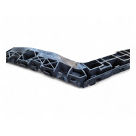 Honda CR-Z CRZ 11-15 Rear Bumper Bracket Beam Right, 71598-SZT-G01, E030, OEM, 2011, 2012, 2013, 2014, 2015