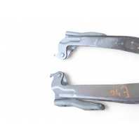 Honda CR-Z CRZ 11-16 Hood Hinges Left/Right Set GRAY, 60120-SZT-G00, E030, OEM, 2011, 2012, 2013, 2014, 2015, 2016