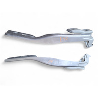Honda CR-Z CRZ 11-16 Hood Hinges Left/Right Set GRAY, 60120-SZT-G00, E030, OEM, 2011, 2012, 2013, 2014, 2015, 2016