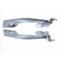 Honda CR-Z CRZ 11-16 Hood Hinges Left/Right Set GRAY, 60120-SZT-G00, E030, OEM, 2011, 2012, 2013, 2014, 2015, 2016