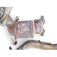 Honda CR-Z CRZ 11-16 Exhaust Manifold, Pipe Muffler (A) 1.5L, Set, 18190-RTW-A00, E030, OEM, 2011, 2012, 2013, 2014, 2015, 2016