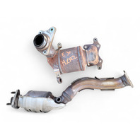 Honda CR-Z CRZ 11-16 Exhaust Manifold, Pipe Muffler (A) 1.5L, Set, 18190-RTW-A00, E030, OEM, 2011, 2012, 2013, 2014, 2015, 2016