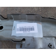 Honda CR-Z CRZ 11-16 Radiator Support Upper Tie Bar Gray, 04602-SZT-G01ZZ, E030, OEM, 2011, 2012, 2013, 2014, 2015, 2016
