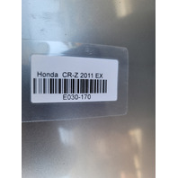 Honda CR-Z CRZ 11-16 Engine Hood Assembly Silver, 60100-SZT-G90ZZ, E030, OEM, 2011, 2012, 2013, 2014, 2015, 2016