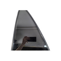 Toyota 4Runner 03-09 Rear Left Door Glass Vent 68124-35070, E031, OEM, 2003, 2004, 2005, 2006, 2007, 2008, 2009