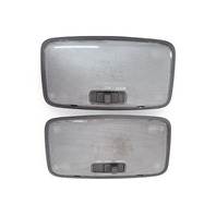 Toyota 4Runner 03-06 Overhead Console Map Light Rear Center Gray 81250-35010-B0, E031, OEM, 2003, 2004, 2005, 2006