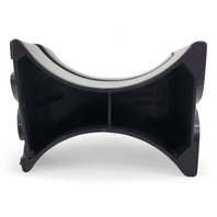 Toyota 4Runner 03-09 Center Cup Holder Divider Assembly Trim Black 55604-35050, E031, OEM, 2003, 2004, 2005, 2006, 2007, 2008, 2009