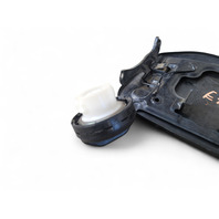 Toyota 4Runner 03-09 Fuel Filler Gas Lid Door Black, 77350-35050, E031, OEM, 2003, 2004, 2005, 2006