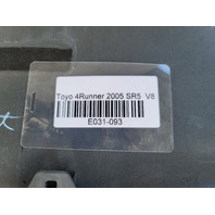 Toyota 4Runner 03-06 Rear Door Molding Trim Right/Passenger 75741-35110-C0, E031, OEM, 2003, 2004, 2005, 2011