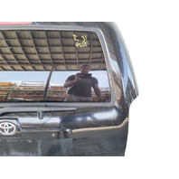 Toyota 4Runner 03-09 Liftgate Lift Gate Deck Lid Trunk Factory, Black, 67005-35310, E031, OEM, 2003, 2004, 2005, 2006, 2007, 2008, 2009