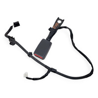 Toyota 4Runner SR5 04-06 Seat Belt Buckle Front Left/Driver Black, 73240-35490-B1, E031, OEM, 2004, 2005, 2006