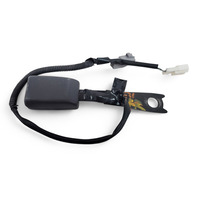 Toyota 4Runner SR5 04-06 Seat Belt Buckle Front Right/Passenger Black, 73230-35810-B1, E031, OEM, 2004, 2005, 2006