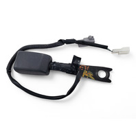 Toyota 4Runner SR5 04-06 Seat Belt Buckle Front Right/Passenger Black, 73230-35810-B1, E031, OEM, 2004, 2005, 2006