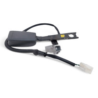 Toyota 4Runner SR5 04-06 Seat Belt Buckle Front Right/Passenger Black, 73230-35810-B1, E031, OEM, 2004, 2005, 2006