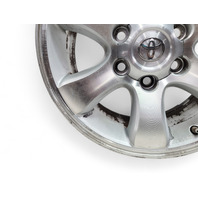 Toyota 4Runner 03-09 Alloy Wheel, Rim Disc, 6 Spoke 17 Inch #1, 42611-35302, E031, OEM, 2003, 2004, 2005, 2006, 2007, 2008, 2009
