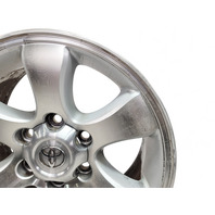 Toyota 4Runner 03-09 Alloy Wheel, Rim Disc, 6 Spoke 17 Inch #1, 42611-35302, E031, OEM, 2003, 2004, 2005, 2006, 2007, 2008, 2009