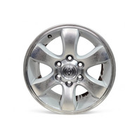 Toyota 4Runner 03-09 Alloy Wheel, Rim Disc, 6 Spoke 17 Inch #5, 42611-35302, E031, OEM, 2003, 2004, 2005, 2006, 2007, 2008, 2009