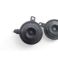 Honda Civic Si 98-05 High/Low Note Pitch Horn Signal Set (2) 38100-S04-K12, E032, OEM, 1998, 1999, 2000, 2001, 2002, 2003, 2004, 2005