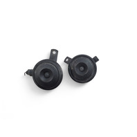 Honda Civic Si 98-05 High/Low Note Pitch Horn Signal Set (2) 38100-S04-K12, E032, OEM, 1998, 1999, 2000, 2001, 2002, 2003, 2004, 2005