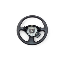 Honda Civic Si 02-05 Wheel w/Controls Black 78501-S6M-A91ZC, E032, OEM, 2002, 2003, 2004, 2005
