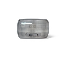 Honda Civic Si 01-05 Rear Dome Roof Interior Map Light Lamp Black 34252-S5A-003ZA, E032, OEM, 2001, 2002, 2003, 2004, 2005