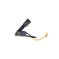 Honda Civic Si 02-05 Seat Belt Buckle Left/Driver Black 04816-S5T-A02ZA, E032, OEM, 2002, 2003, 2004, 2005