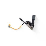 Honda Civic Si 02-05 Seat Belt Buckle Left/Driver Black 04816-S5T-A02ZA, E032, OEM, 2002, 2003, 2004, 2005